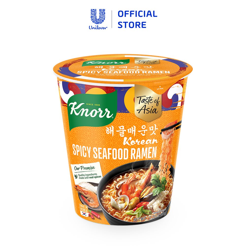 Mì ly Hàn Quốc hiệu Knorr 65g