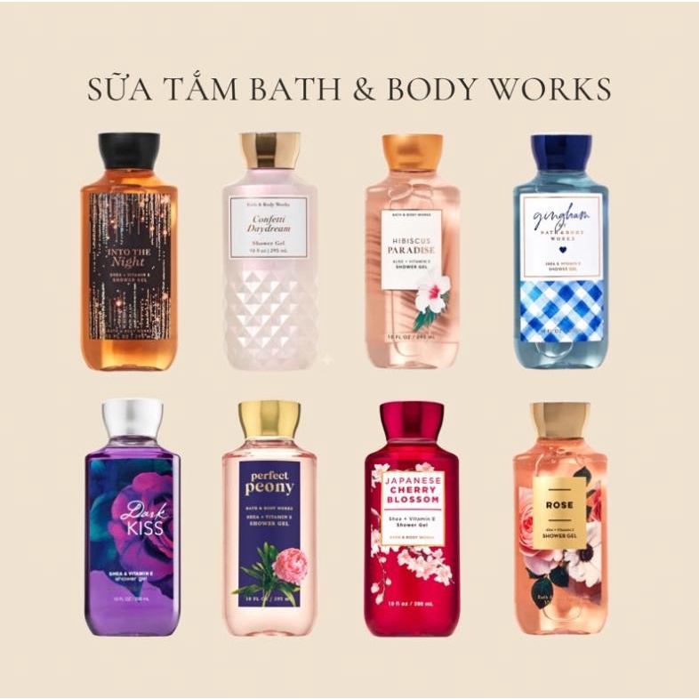 Sữa tắm bath & body works 295ml - GIAO MÙI NGẪU NHIÊN