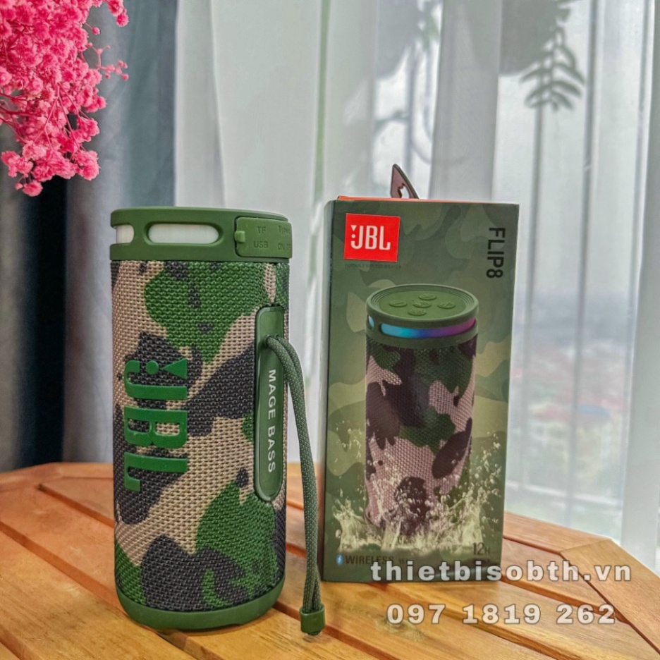 Loa Bluetooth FLIP 8 âm thanh sống động, đủ màu sắc - Bluetooth 5.1 HOT HOT HOT