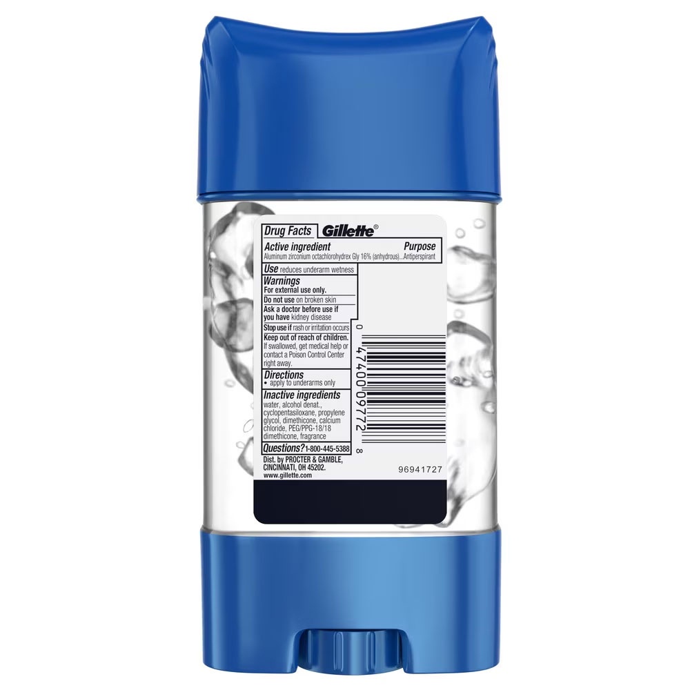 Gel Khử Mùi Gillette Cool Wave 107g