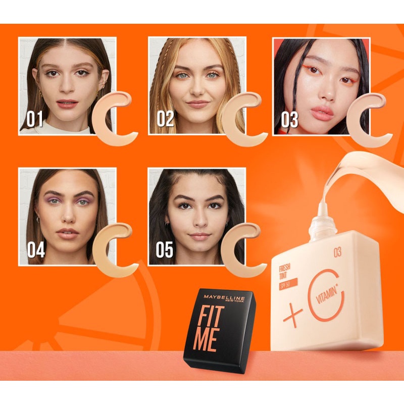 Kem Nền Maybelline Fit Me Fresh Tint 30ml