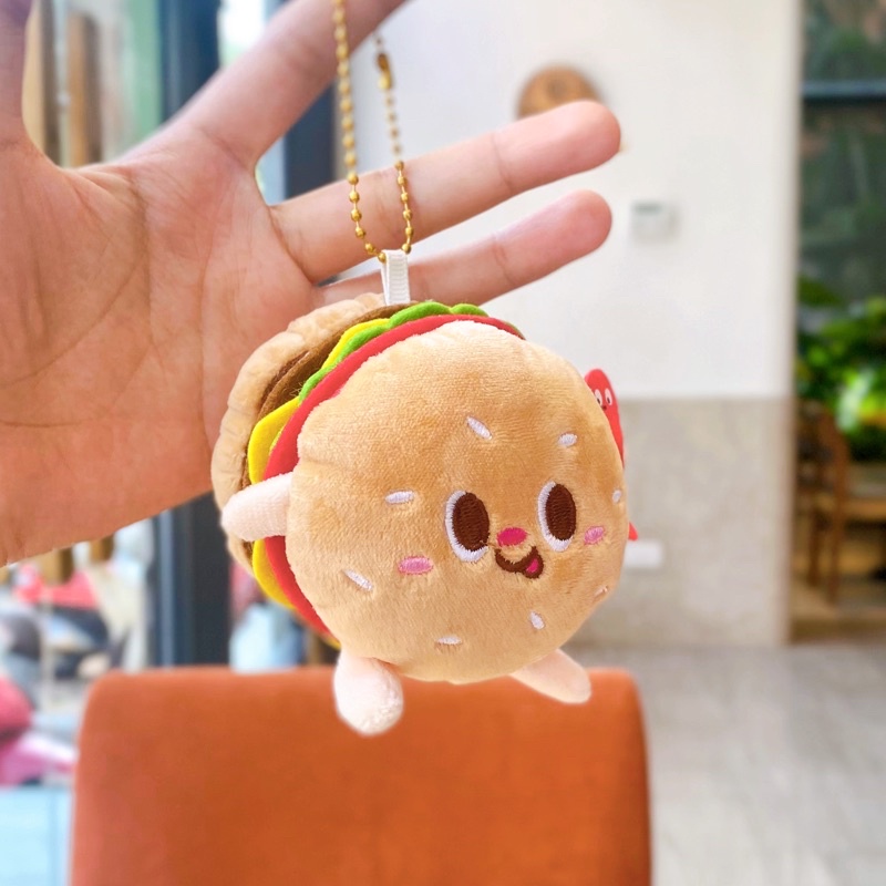 🌱Hot Trend🌱 Móc khoá bông hoạt hình xinh xắn, móc khoá hình thú bông nhiều mẫu, phụ kiện hot trend tiktok đáng yêu