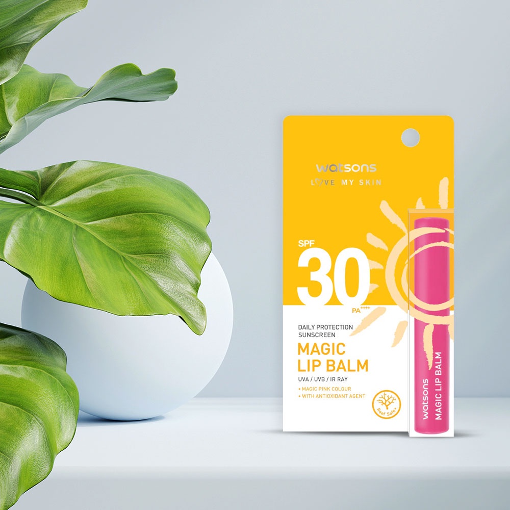 Son Dưỡng Môi Chống Nắng Hằng Ngày Watsons SPF30 PA+++ 1.7g