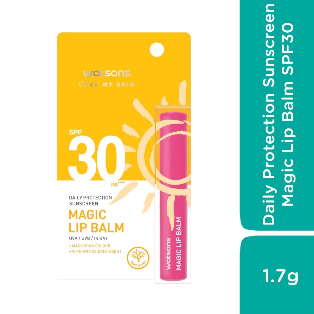 Son Dưỡng Môi Chống Nắng Hằng Ngày Watsons SPF30 PA+++ 1.7g