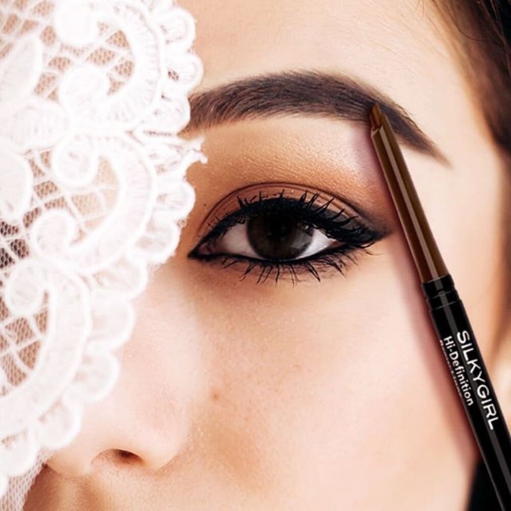 Chì Mày Hai Đầu Silkygirl Hi - Definition Brow Liner 0.35g - 03 Ash Brown Nâu Tro