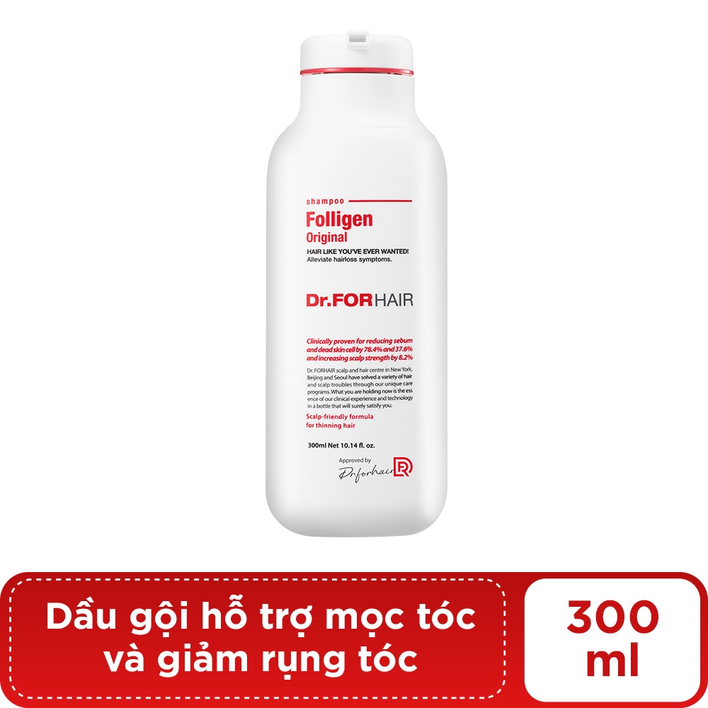 Dầu Gội Dr.FORHAIR Folligen Original Shampoo 300ml