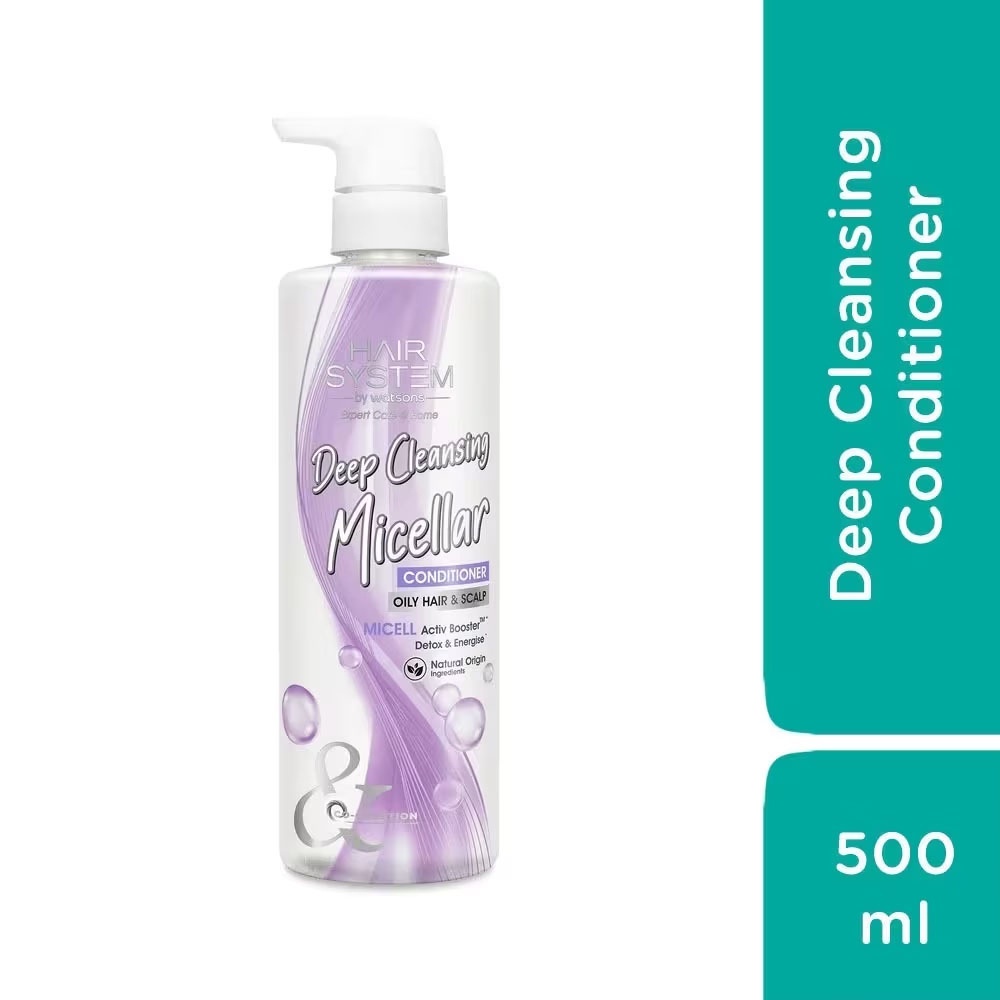 Dầu Xả Hair System By Watsons Deep Cleansing Conditioner 500ml