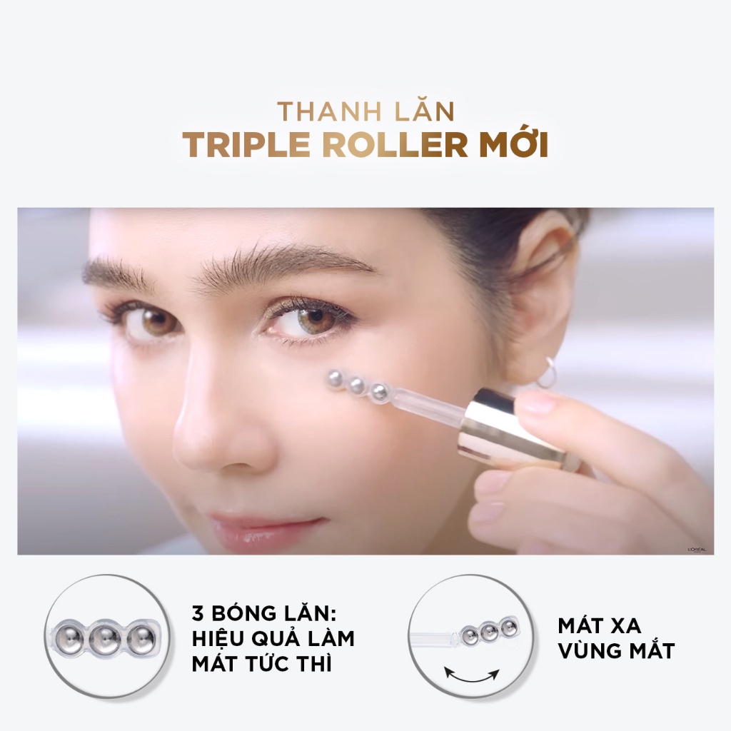 Dưỡng Chất Dưỡng Da Vùng Mắt L'Oreal Revitalift Giảm Dấu Hiệu Lão Hóa, Mờ Vết Nhăn Và Săn Chắc Hyaluronic Acid Eye S