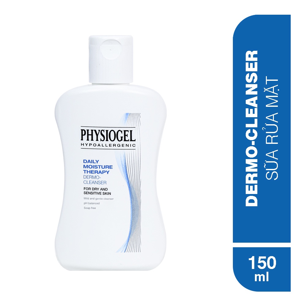 Sữa Rửa Mặt Dịu Nhẹ Physiogel Daily Moisture Therapy Dermo Cleanser 150ml