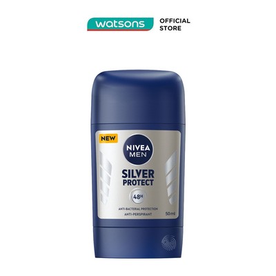 Sáp Ngăn Mùi Nivea Men Phân Tử Bạc Silver Protect 50ml