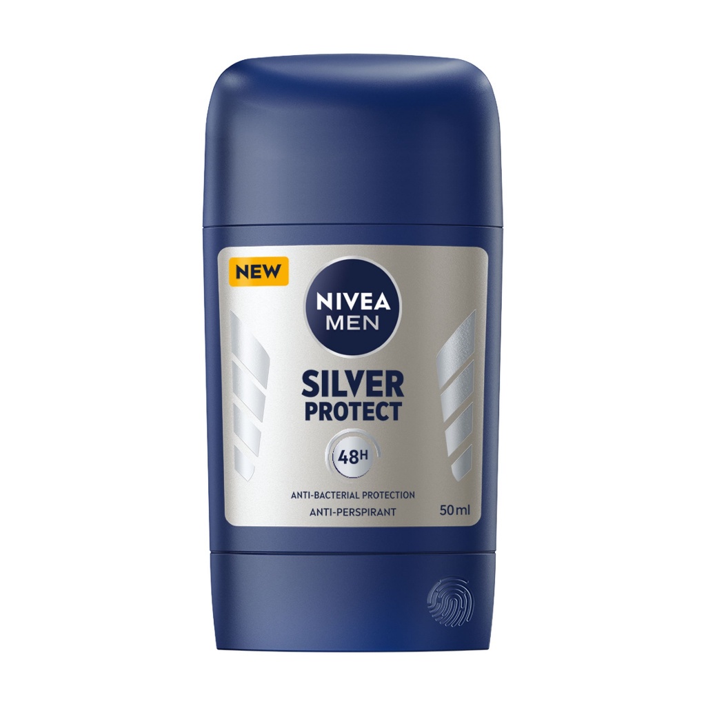 Sáp Ngăn Mùi Nivea Men Phân Tử Bạc Silver Protect 50ml