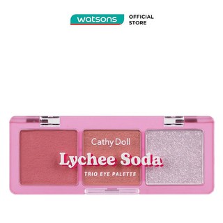 Bảng Phấn Mắt Cathy Doll Cheers Around Trio Eye Palette 2g x 3 màu