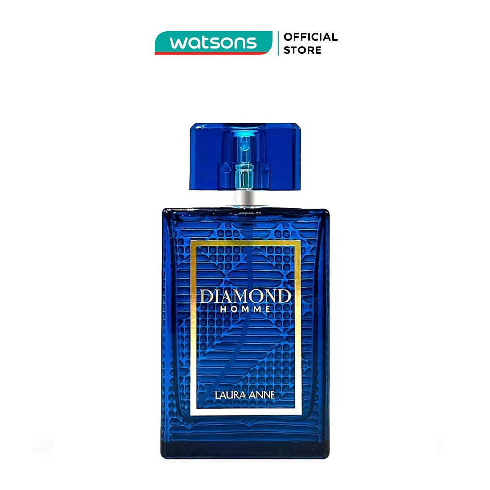 Nước Hoa Nam Laura Anne Diamond Homme 45ml - Dark Blue