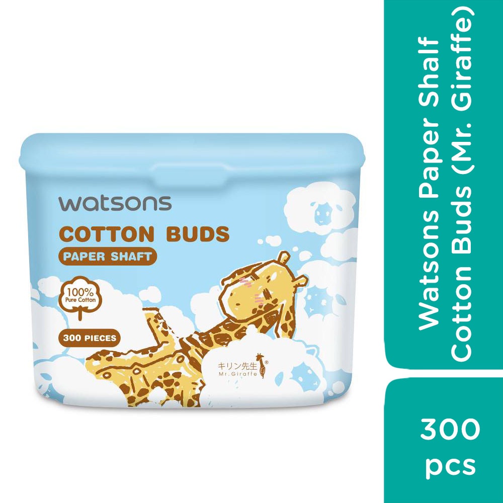 Tăm Bông Watsons Paper Shalf Cotton Buds 300s.