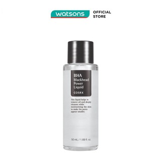 Dung dịch tẩy tế bào chết hoá học cosrx bha blackhead power liquid 50ml