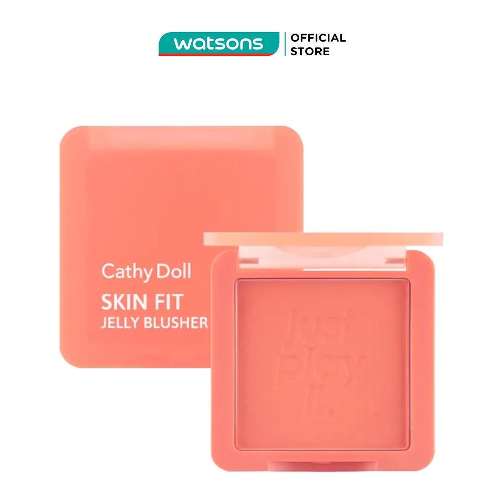 Má Hồng Dạng Kem Cathy Doll Skin Fit Jelly Blusher 6g