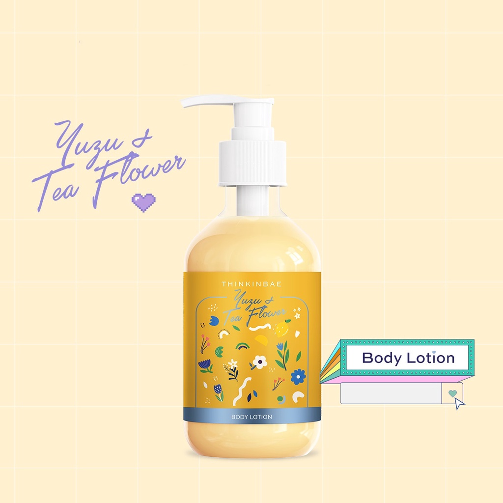 Sữa Dưỡng Thể ThinkinBae Hương Trái Yuzu Và Hoa Trà Trắng 300ml