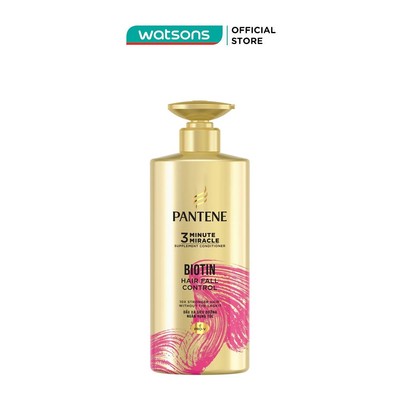 Dầu Xả Pantene Ngăn Rụng Tóc Biotin Streng Intensive Serum Conditioner 480ml