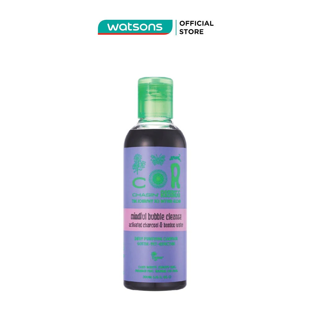 Sữa Rửa Mặt Chasin’ Rabbits Từ Tre Và Than Hoạt Tính Mindful Bubble Cleanse 200ml