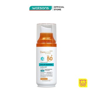 Kem Chống Nắng Dermaction Plus By Watsons Solar Barrier SPF50+ PA++++ 50ml