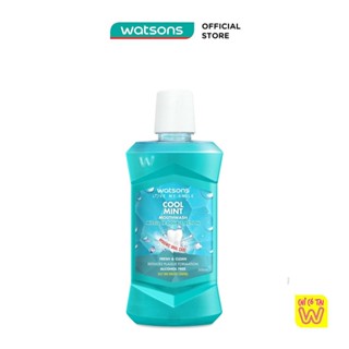 Nước Súc Miệng Watsons Cool Mint Mouthwash 500ml