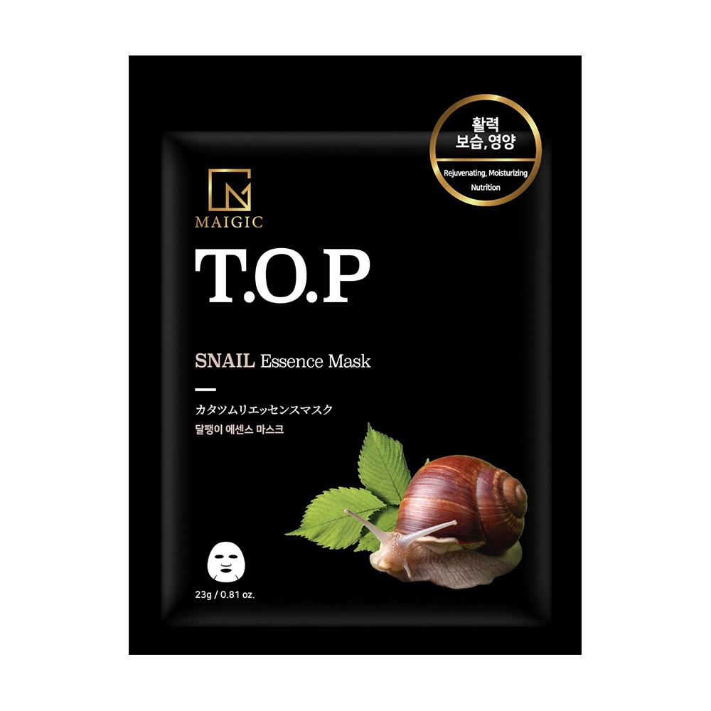 Mặt Nạ Tinh Chất Maigic T.O.P Snail Essence Mask 23g