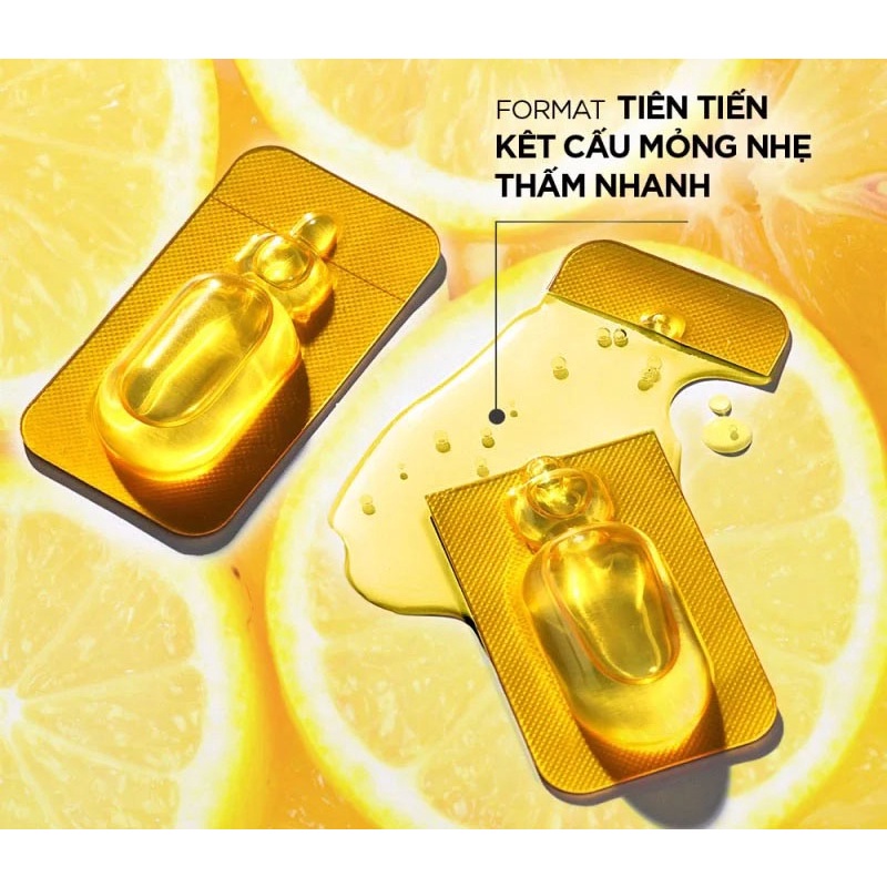 Tinh Chất Cô Đặc Garnier Skin Naturals Sáng Da Bright Complete Vitamin C Ampoule Serum 1.5ml