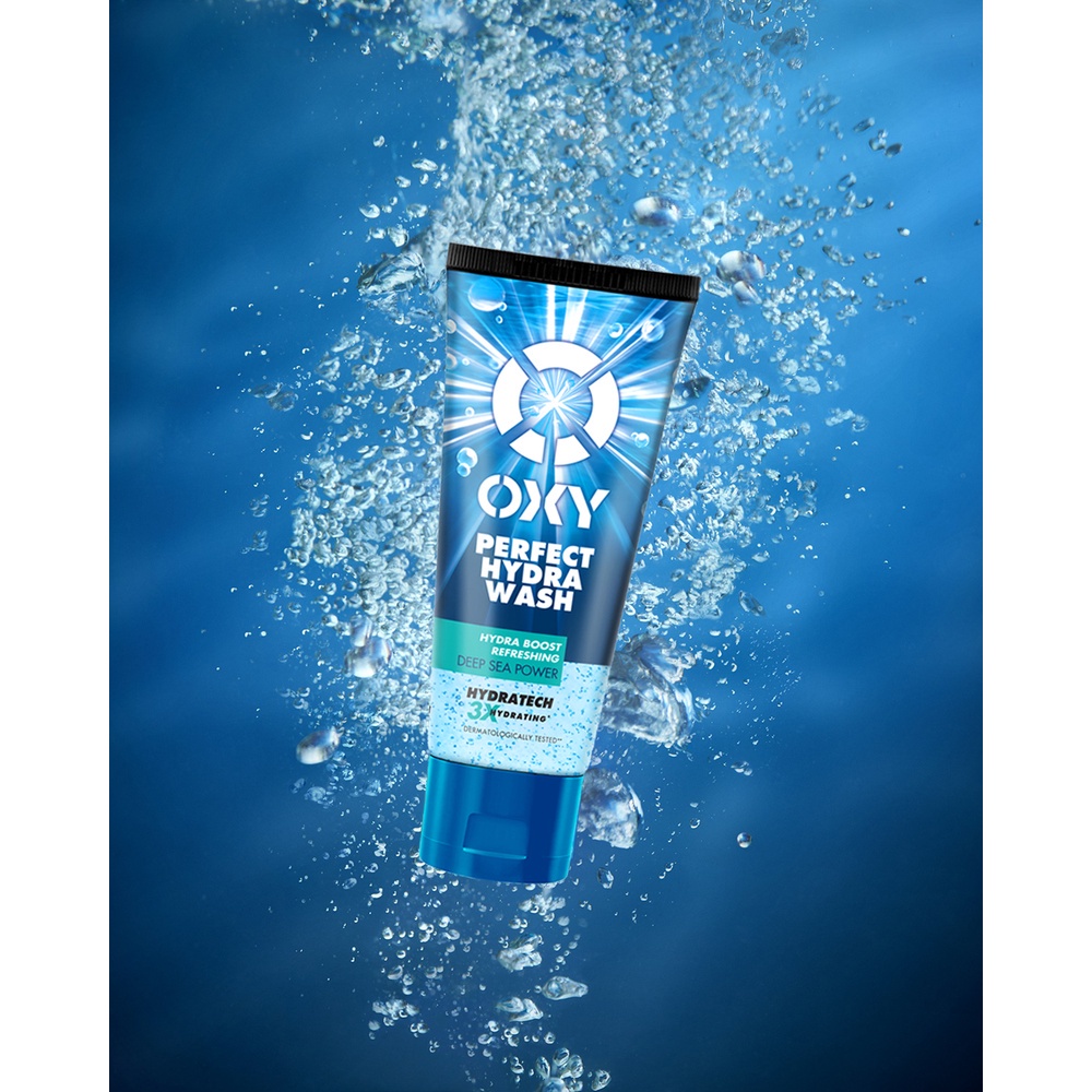 Gel Rửa Mặt Oxy Sạch Sâu Sảng Khoái Cấp Ẩm 3X Perfect Hydra Wash 100g