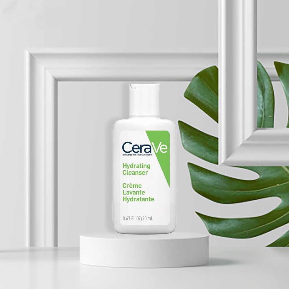 Sữa Rửa Mặt CeraVe Hydrating Cleanser Giúp Làm Sạch Và Cấp Ẩm Dành Cho Da Thường Và Da Khô 20ml