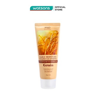 Sữa Rửa Mặt Tạo Bọt Anjo Professional Chiết Xuất Lúa Mạch Daily Foam Cleansing Grain 100g