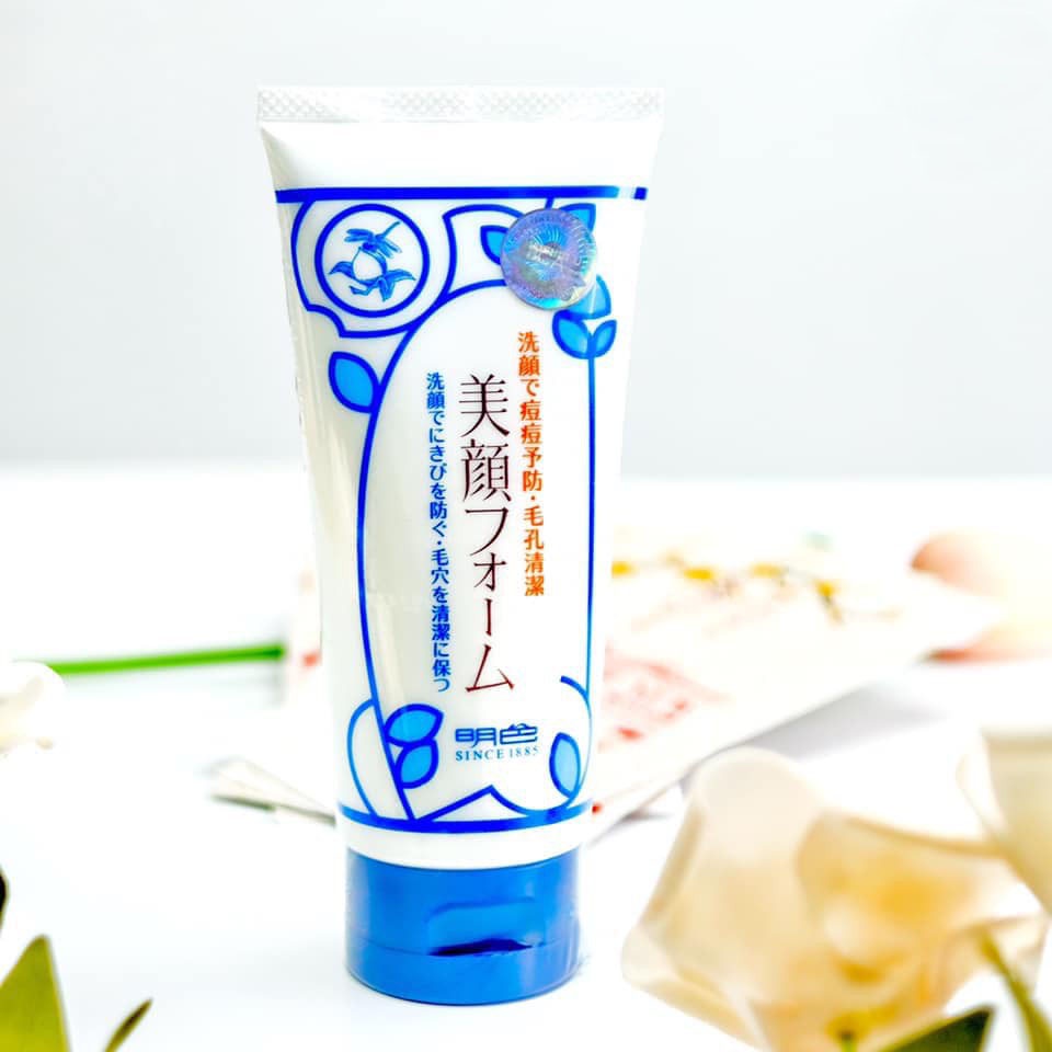 Sữa Rửa Mặt Meishoku Bigan Ngăn Ngừa Mụn Facial Wash 80g