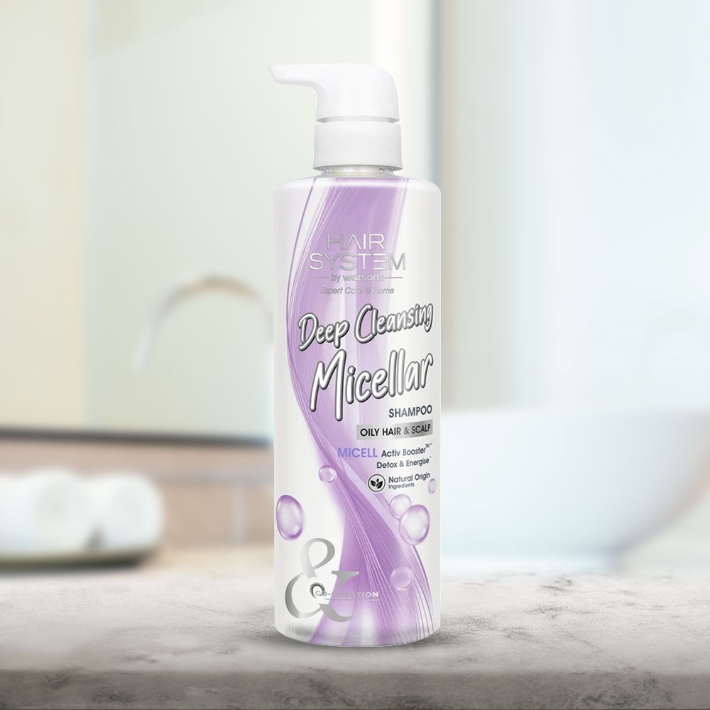 Dầu Gội Hair System By Watsons Deep Cleansing Shampoo 500ml