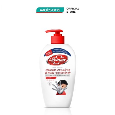 Nước Rửa Tay Lifebuoy Bảo Vệ Vượt Trội 450g