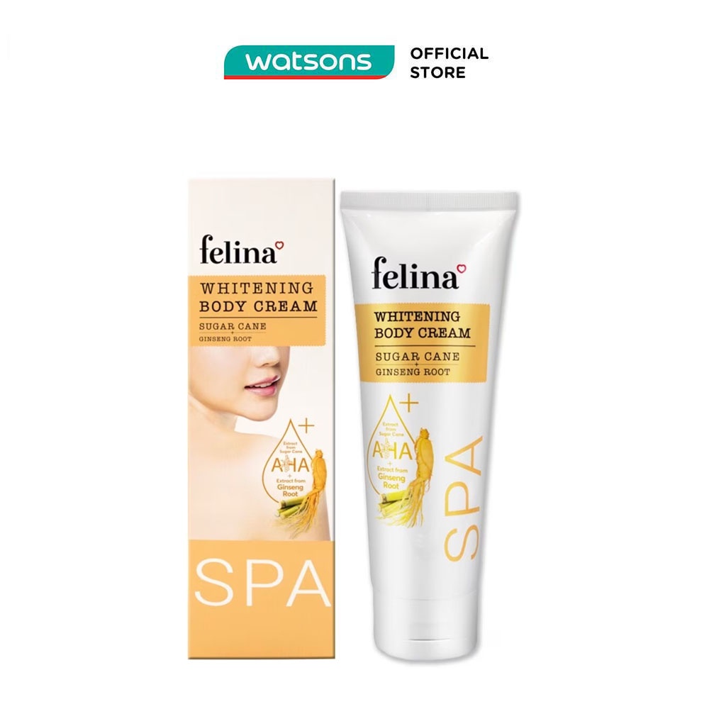 Kem Dưỡng Trắng Da Toàn Thân Felina Chiết Xuất Từ Rễ Nhân Sâm 250g