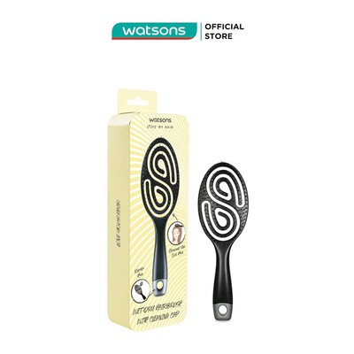Lược Chải Tóc Nhanh Khô Watsons Có Đầu Cọ Vệ Sinh Lược Wet Dry Hair Brush 1 Cái