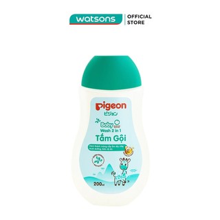Gel tắm gội trẻ em pigeon 2in1 jojoba 200ml