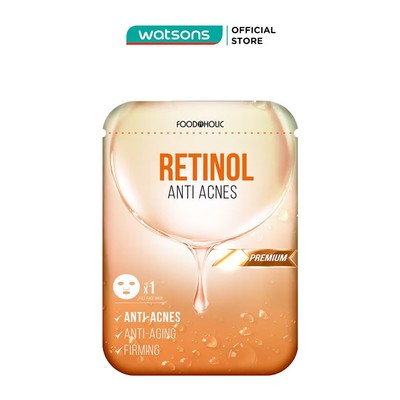 Mặt Nạ Foodaholic Giảm Mụn Retinol Anti Acnes Mask 23ml