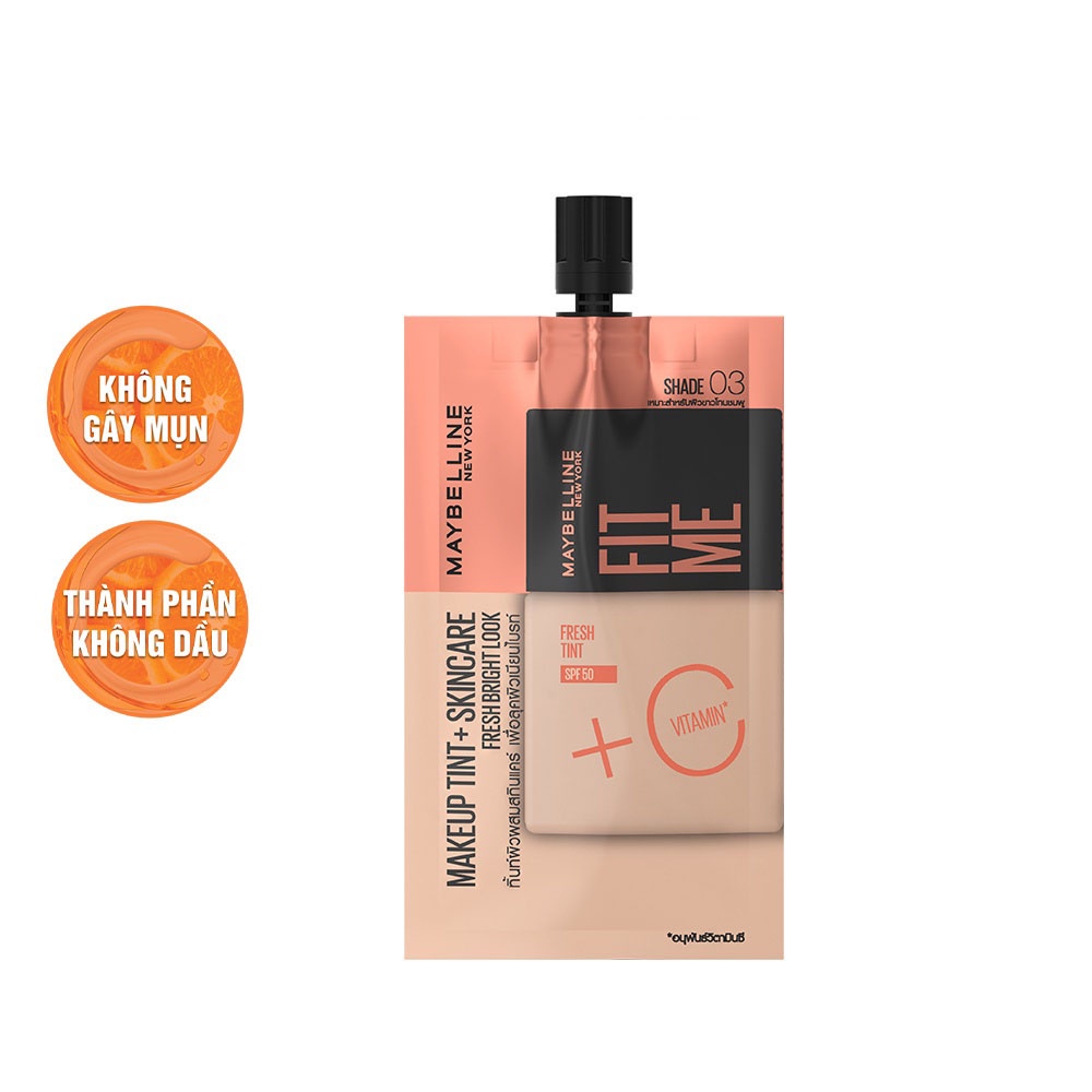 QUÀ TẶNG KHÔNG BÁN Maybelline Fit Me Fresh Tint 5ml - 03