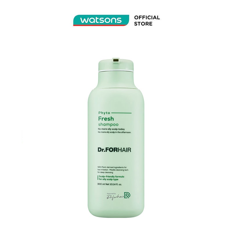 [Mã FMCGWA101 giảm 8% đơn 250K] Dầu Gội Dr.FORHAIR Phyto Fresh Shampoo 300ml