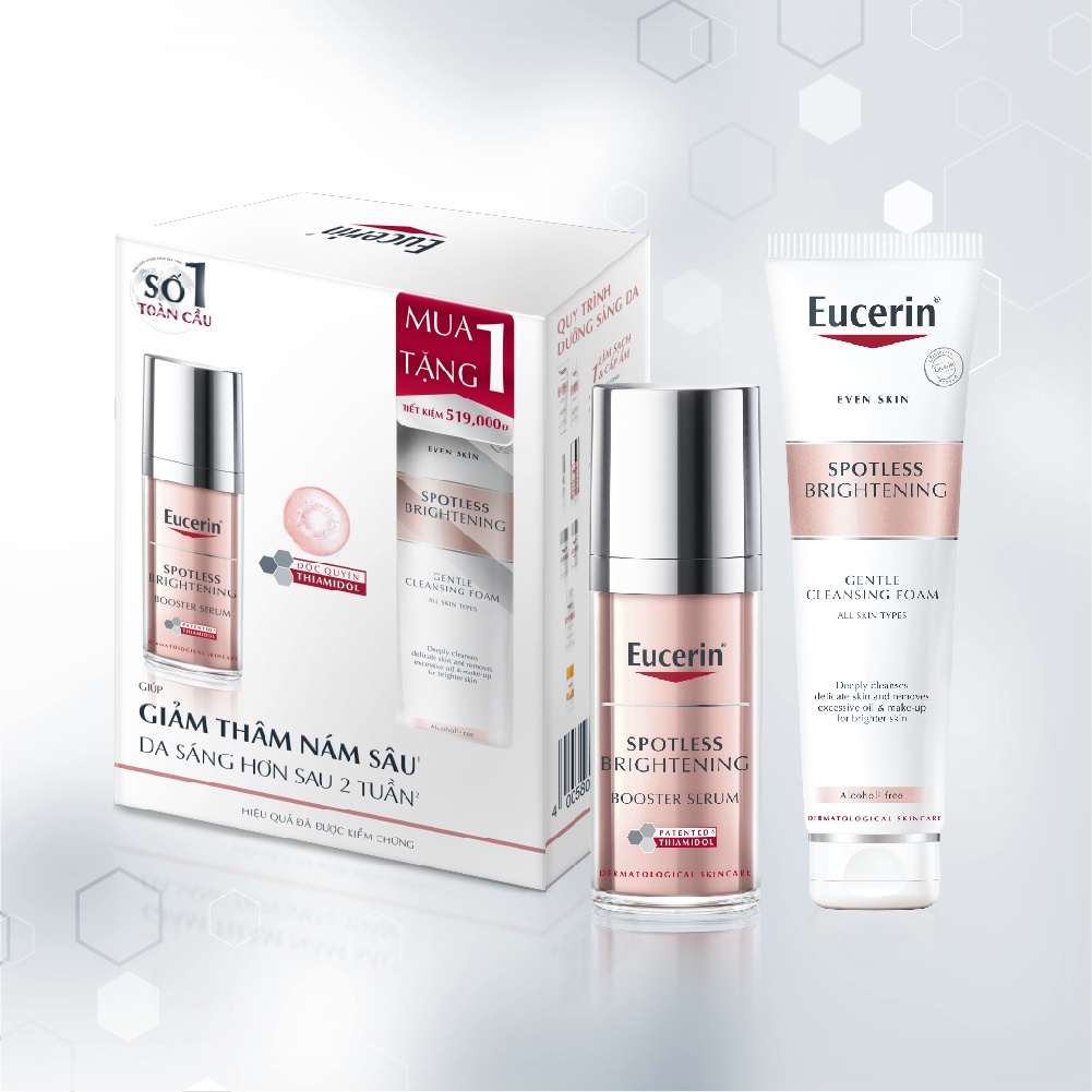Combo Eucerin Giảm Thâm Nám Sâu
