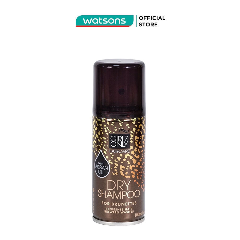 Dầu Gội Khô Girlz Only For Brunettes 100ml
