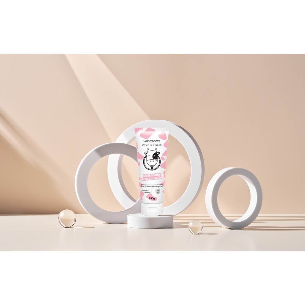 Tẩy Tế Bào Chết Watsons Love My Skin Mềm Mượt Da Softening Milk Salt Scrub 250g