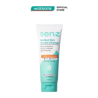 Kem rửa mặt senz perfect skin cám gạo 150ml