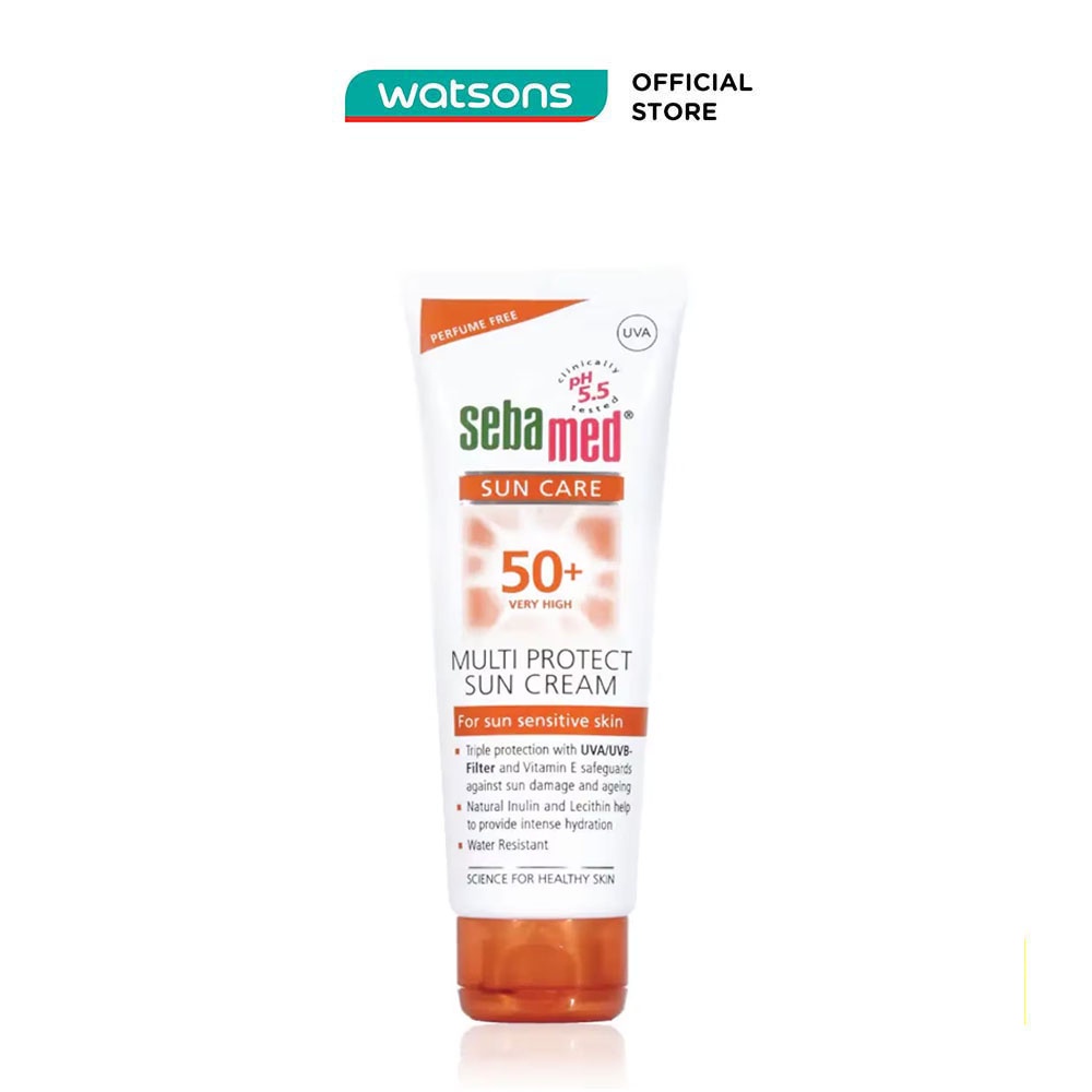 Kem Chống Nắng Sebamed Cho Da Mặt pH 5.5 SPF50+ 75ml