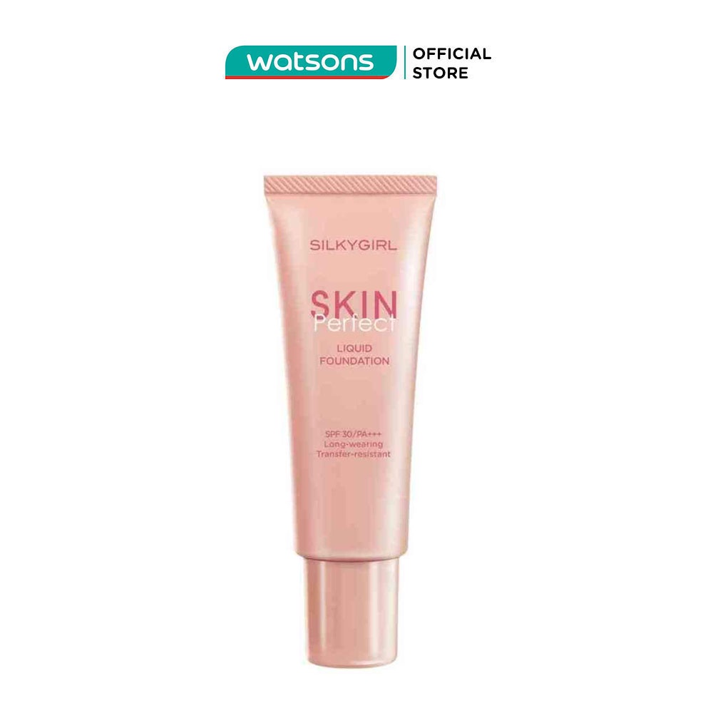 Kem Nền Silkygirl Dạng Lỏng Skin Perfect Liquid Foundation 25ml