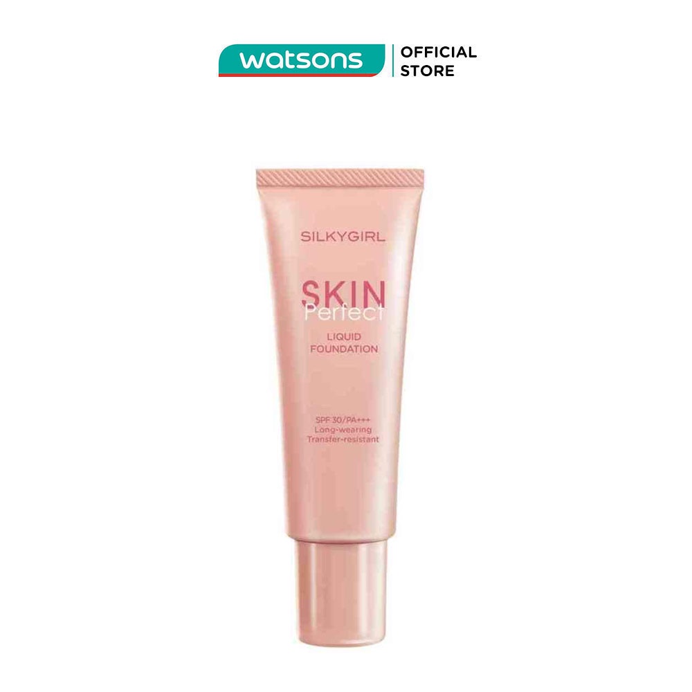 Kem Nền Silkygirl Dạng Lỏng Skin Perfect Liquid Foundation 25ml