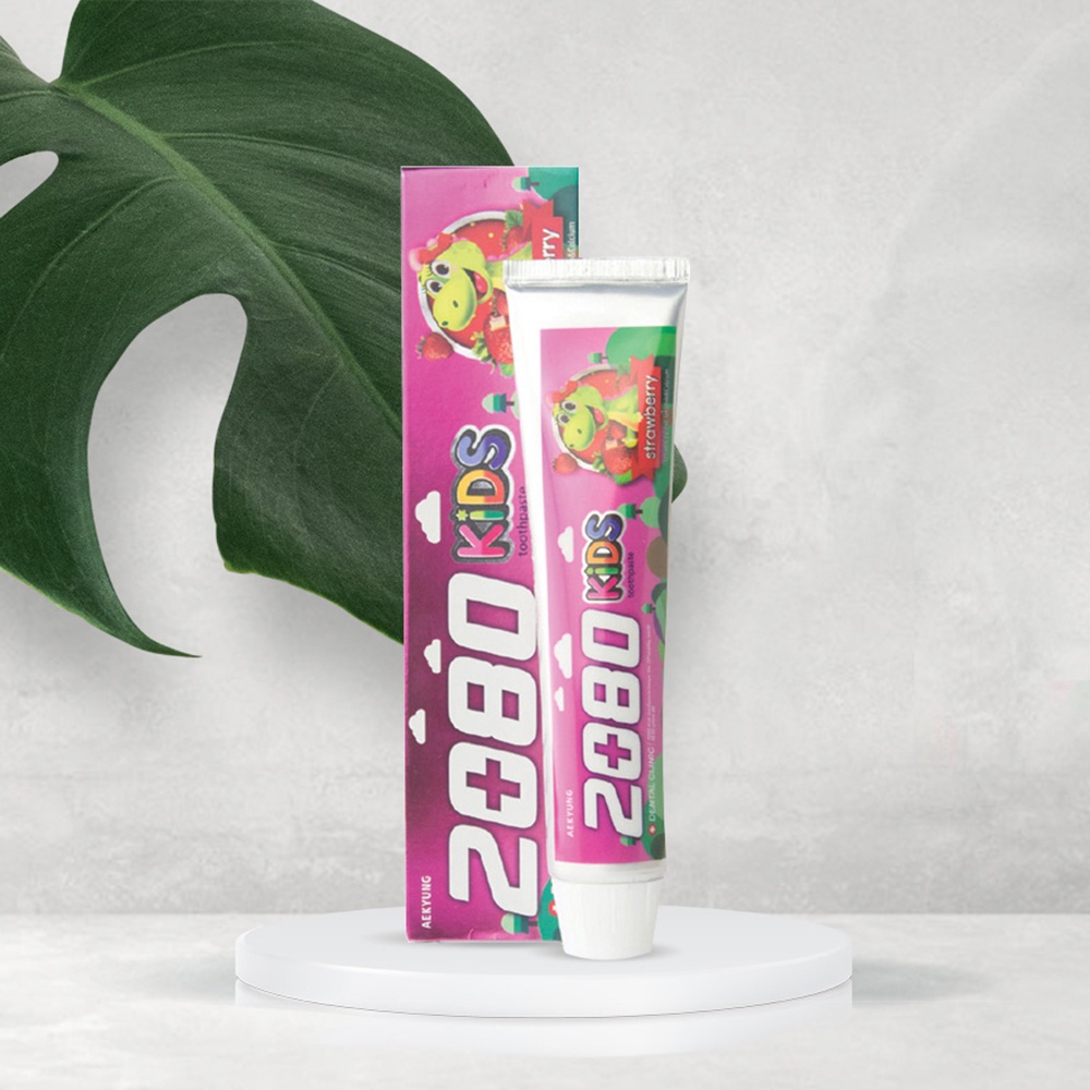 Kem Đánh Răng Dental Clinic 2080 Kids Starwberry Tinh Chất Hương Dâu Dành Cho Trẻ Em 80g