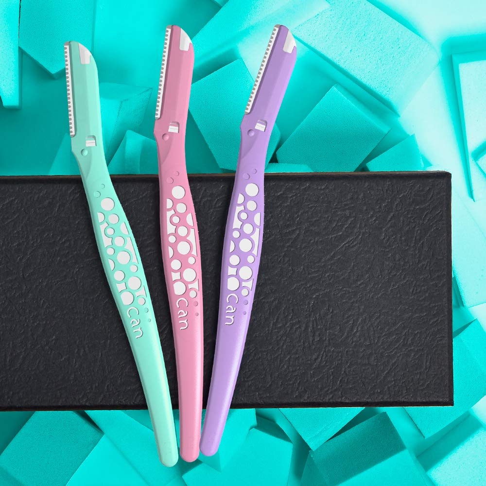 Dao Cạo Lông Mặt Kai Can For Women Face 3 Cây