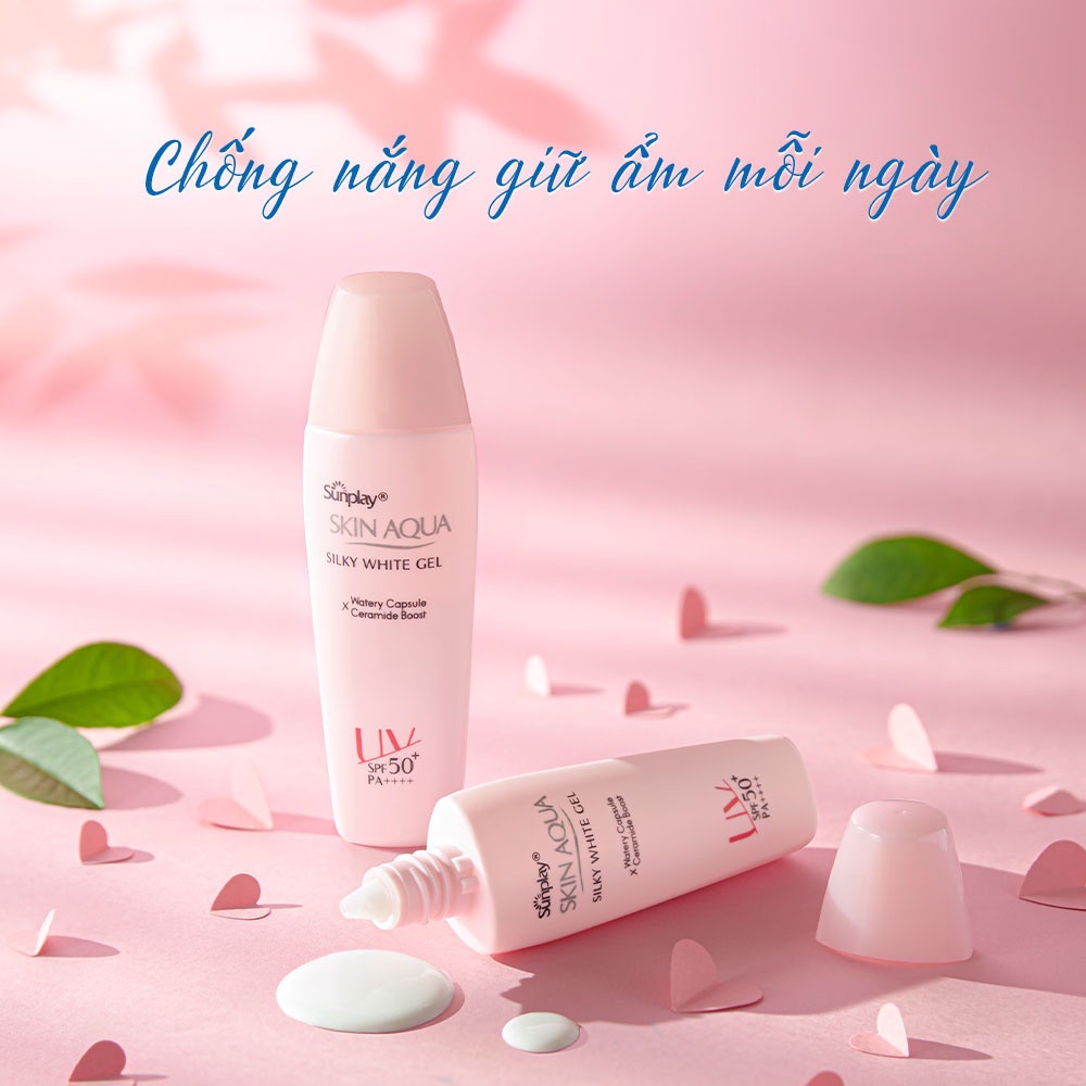 Gel Chống Nắng Sunplay Skin Aqua Dưỡng Da Trắng Mịn 70g