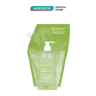 Gel rửa mặt svr sebiaclear gel moussant dạng túi refill 400ml